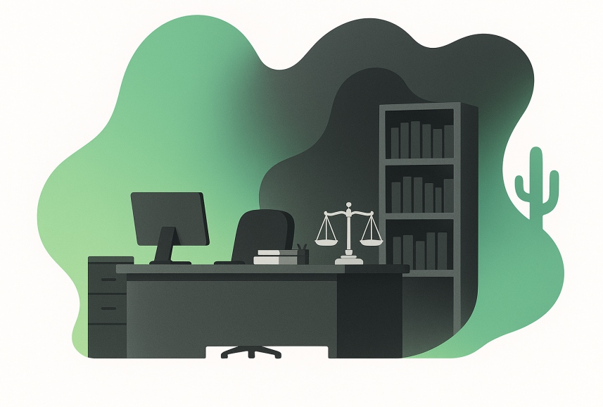 Modern legal document office in Phoenix